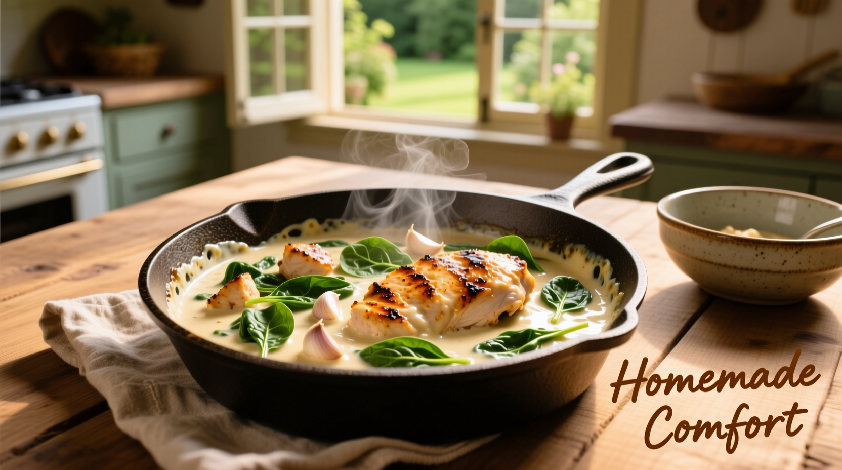 Perfect Creamy Chicken Spinach Recipe in 30 Minutes