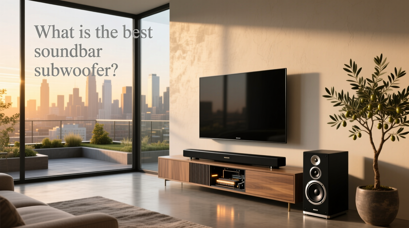 How to Choose a Subwoofer for a Soundbar