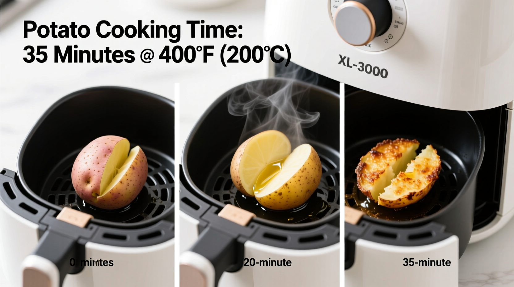 how long to cook potato in air fryer