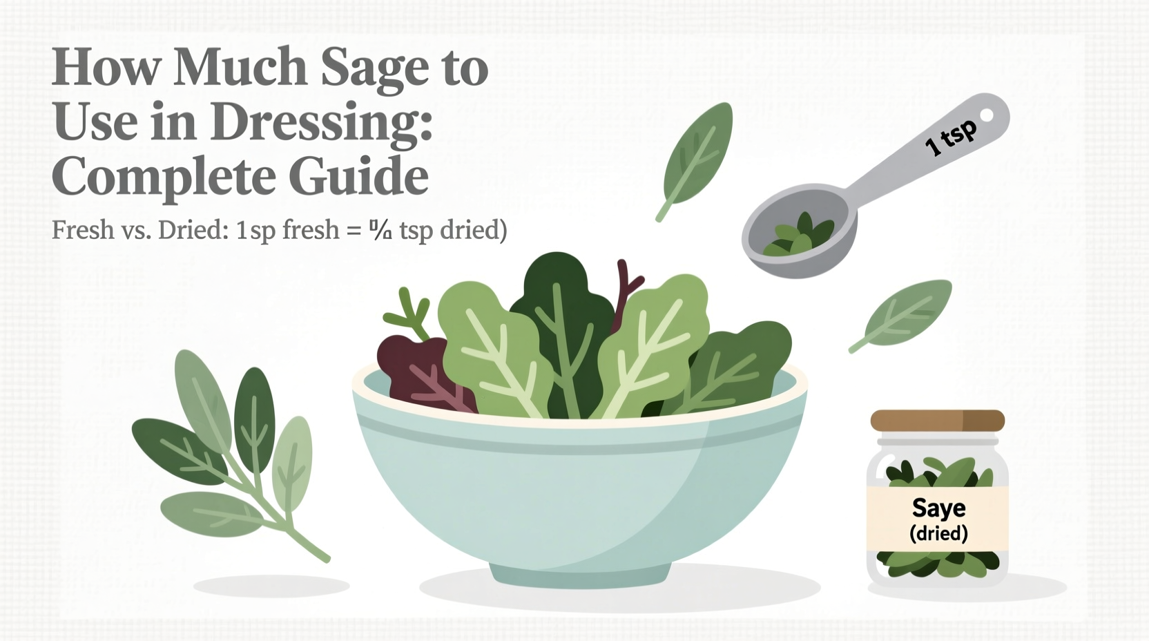 how much sage in dressing