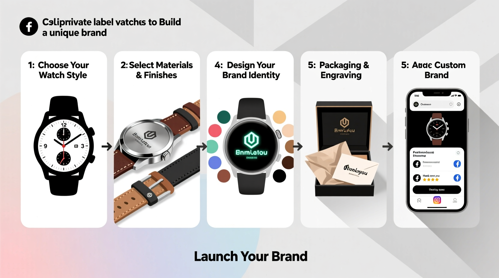 how to customize private label watches a step by step guide to building your unique brand