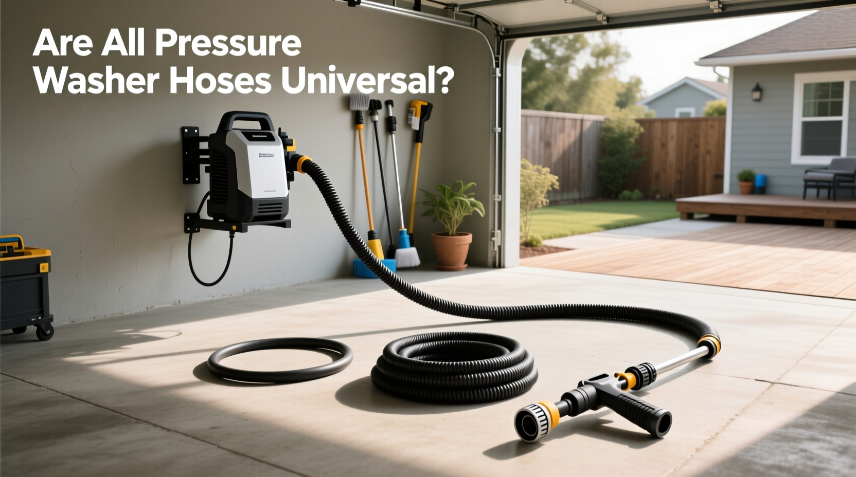 how to choose pressure washer hose,Are all pressure washer hoses universal?