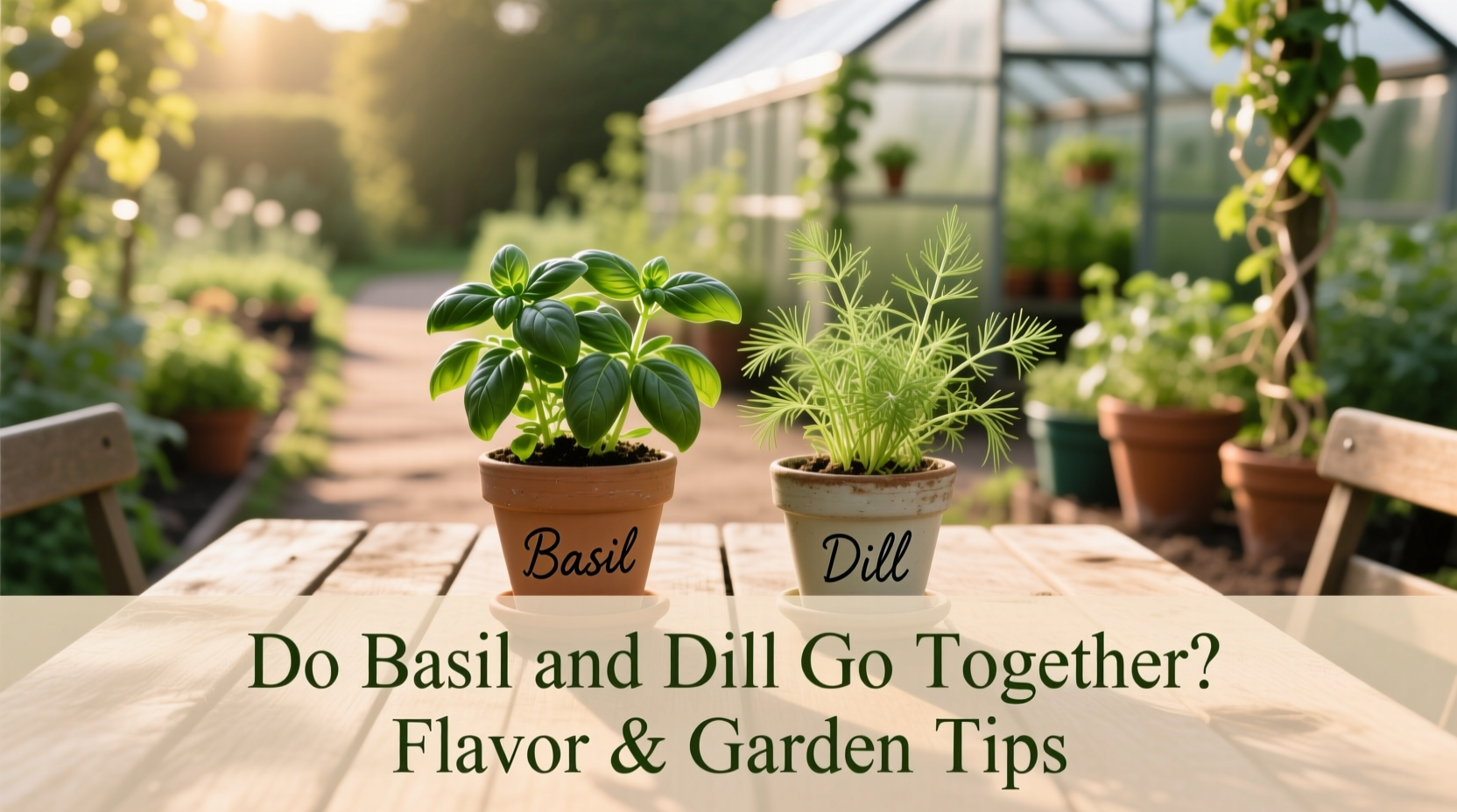 do basil and dill go together