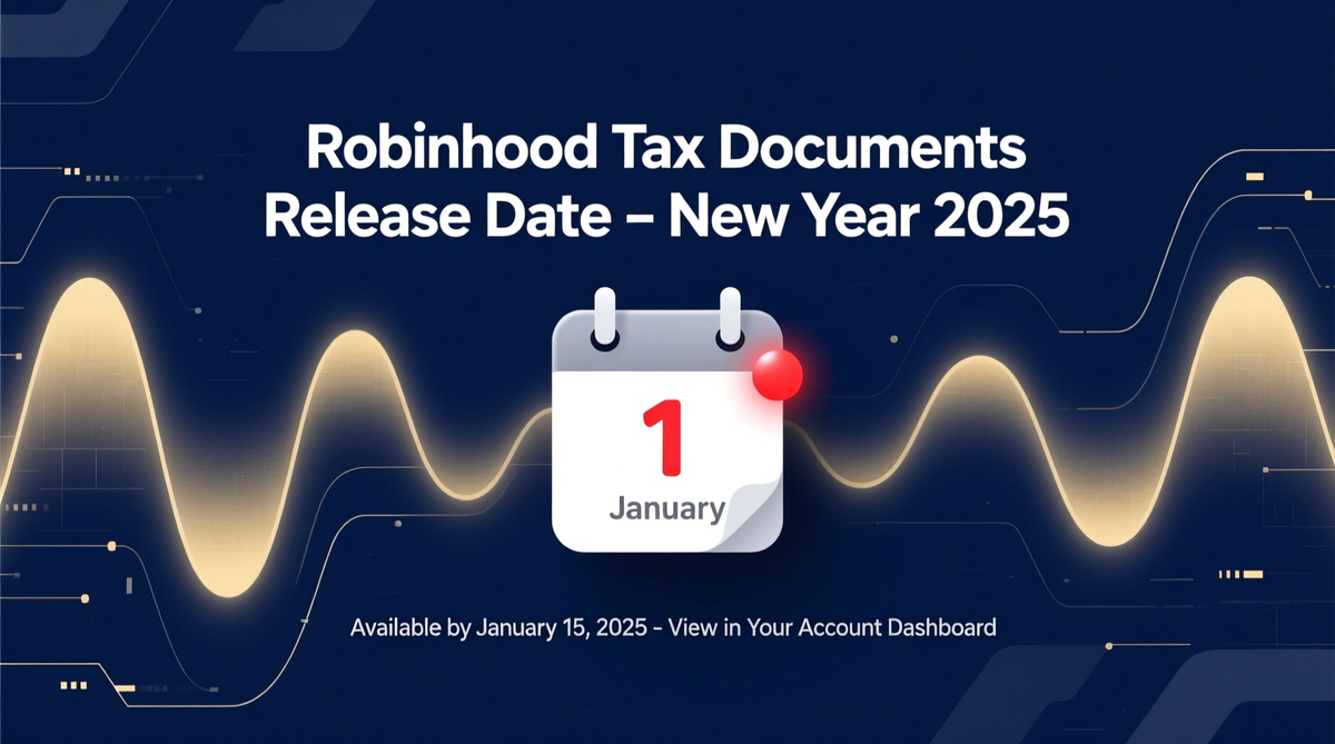 Robinhood Tax Documents Release Date for New Year