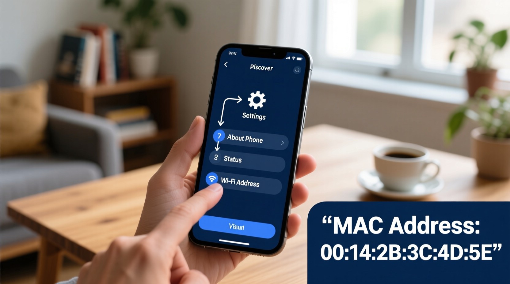 how to discover the mac address of another mobile phone a step by step guide