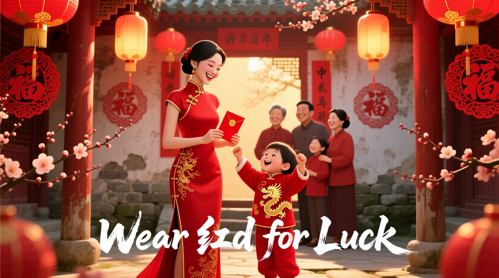 should i wear red for chinese new year