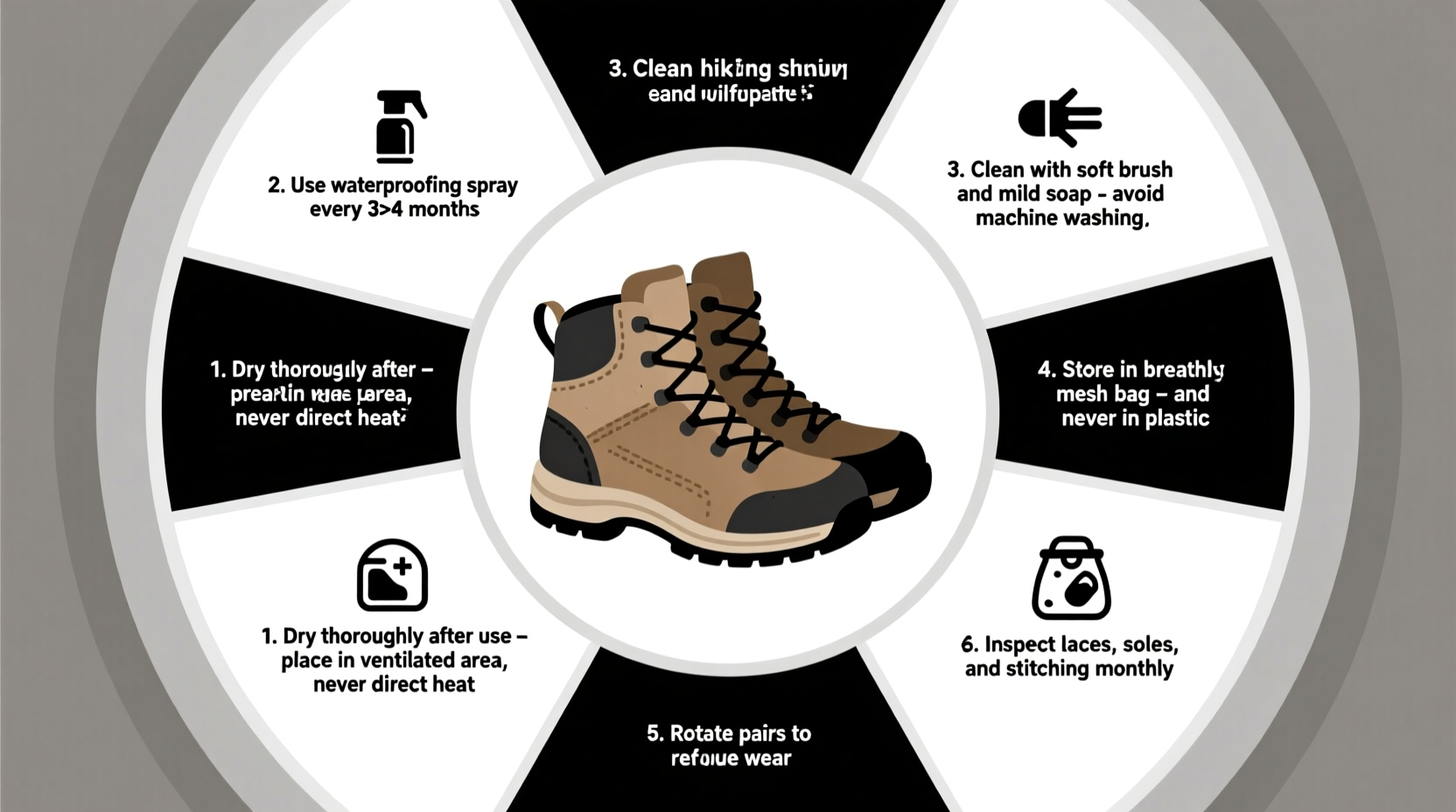 essential tips for maintaining hiking shoes to extend their lifespan and performance