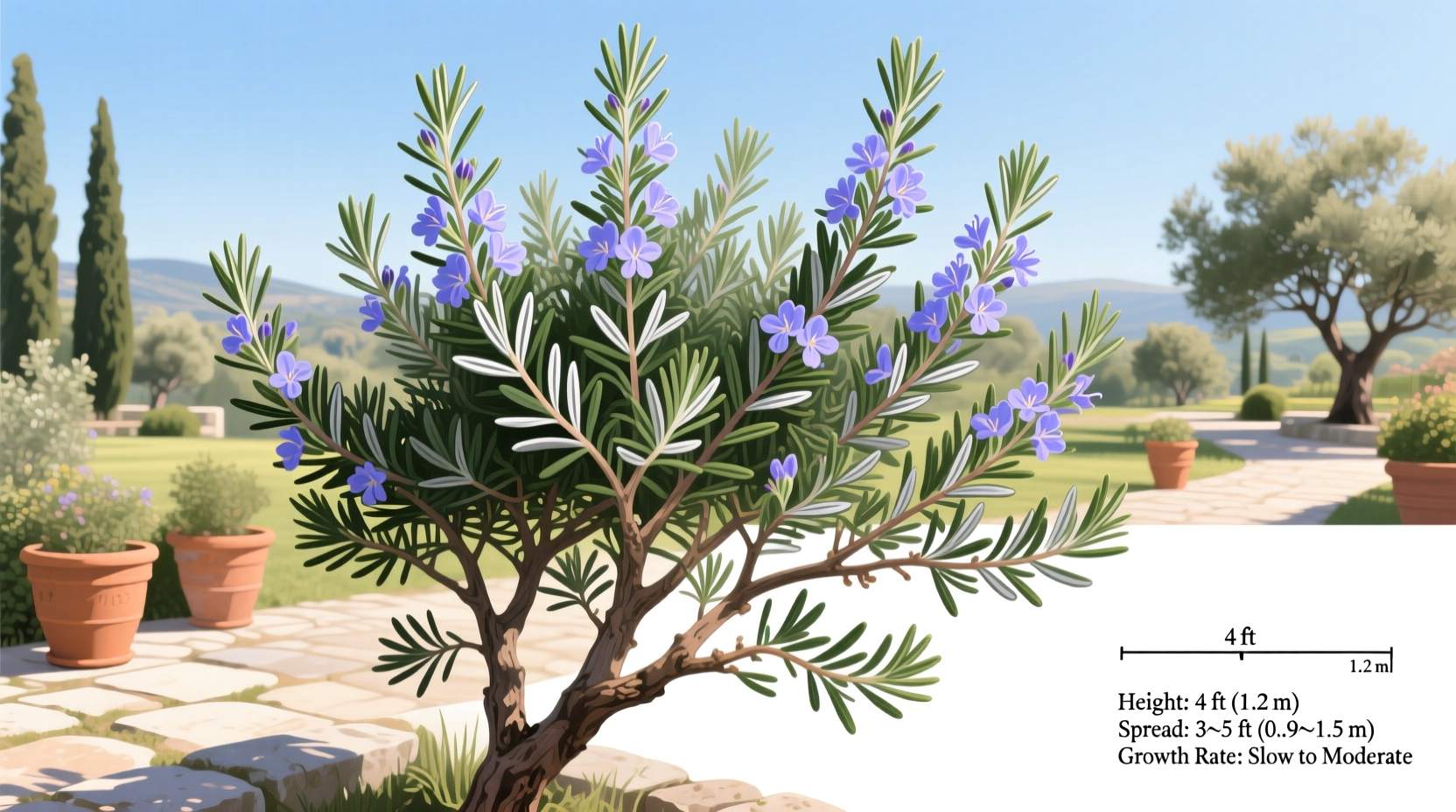 How Big Can Rosemary Grow? Full Size Guide