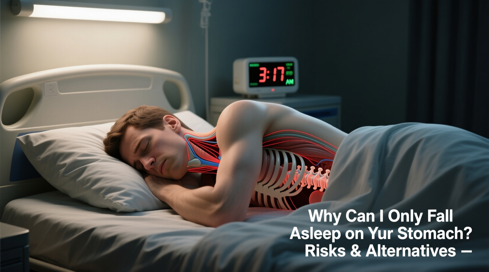 why can i only fall asleep on my stomach risks alternatives 2