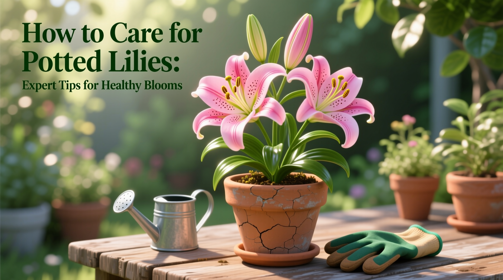 How to Care for Potted Lilies: Expert Tips for Healthy Blooms