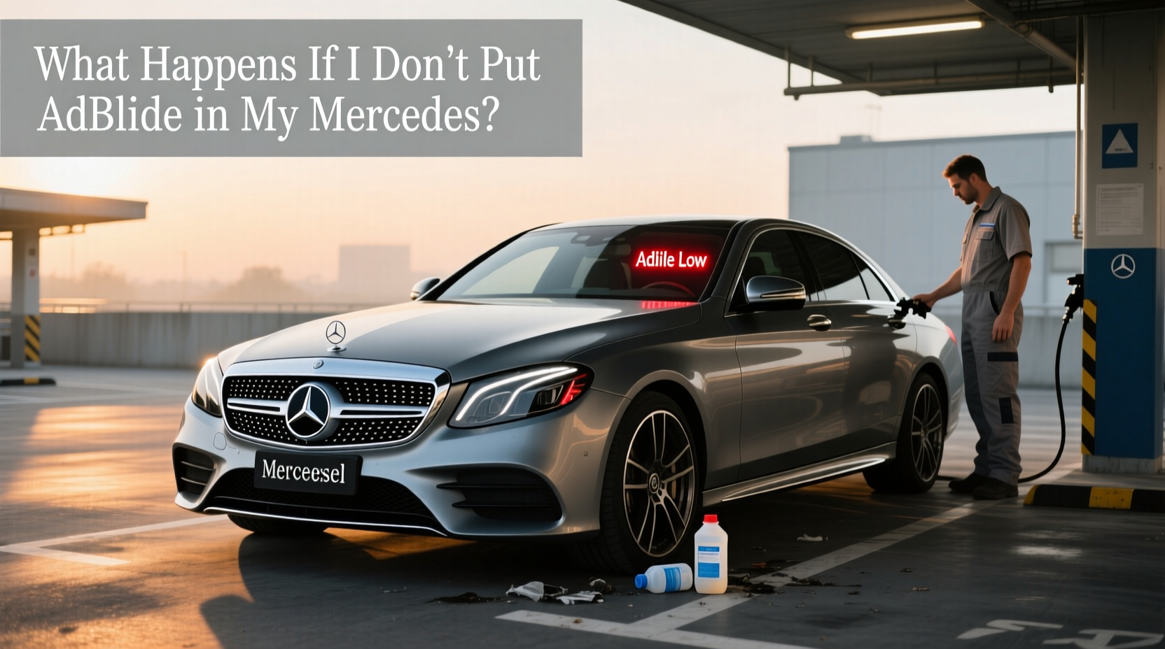 How to Choose AdBlue for Mercedes: What Happens If You Don't Use It?