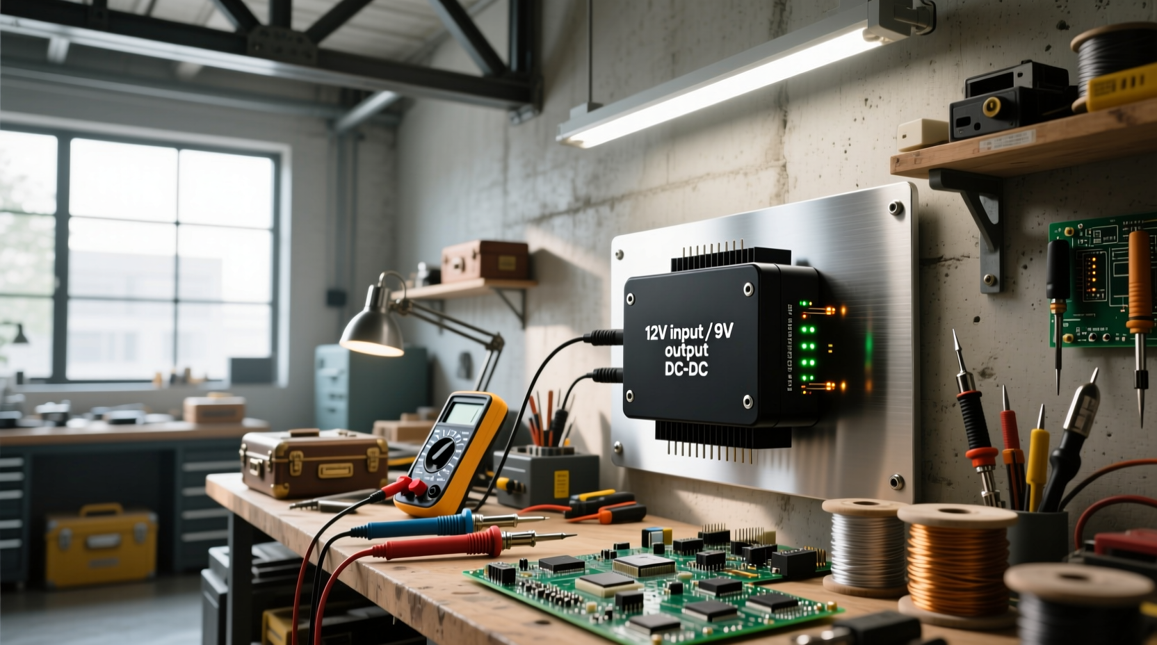 12v to 9v dc dc converter guide