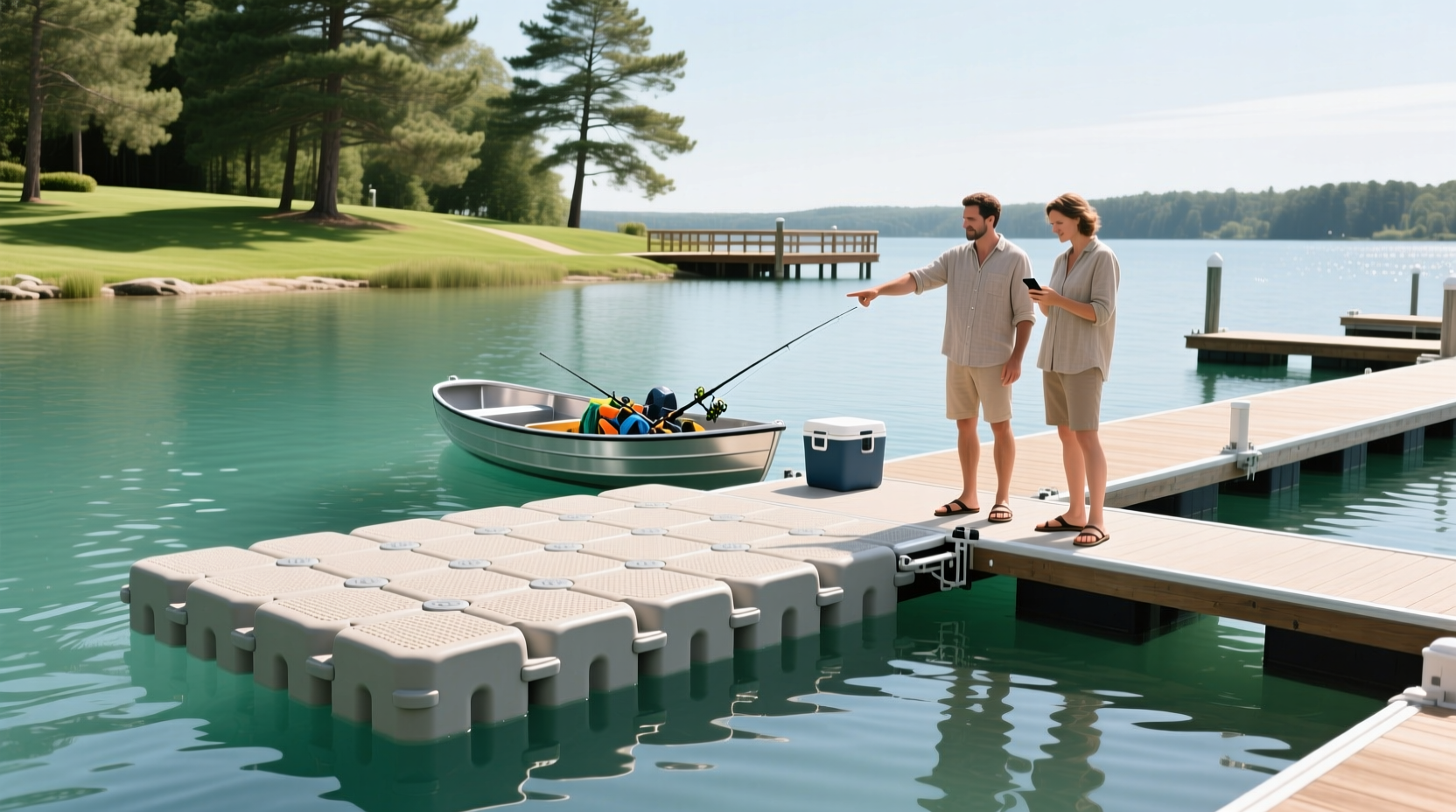 What to Look for in a Plastic Floating Dock for Sale