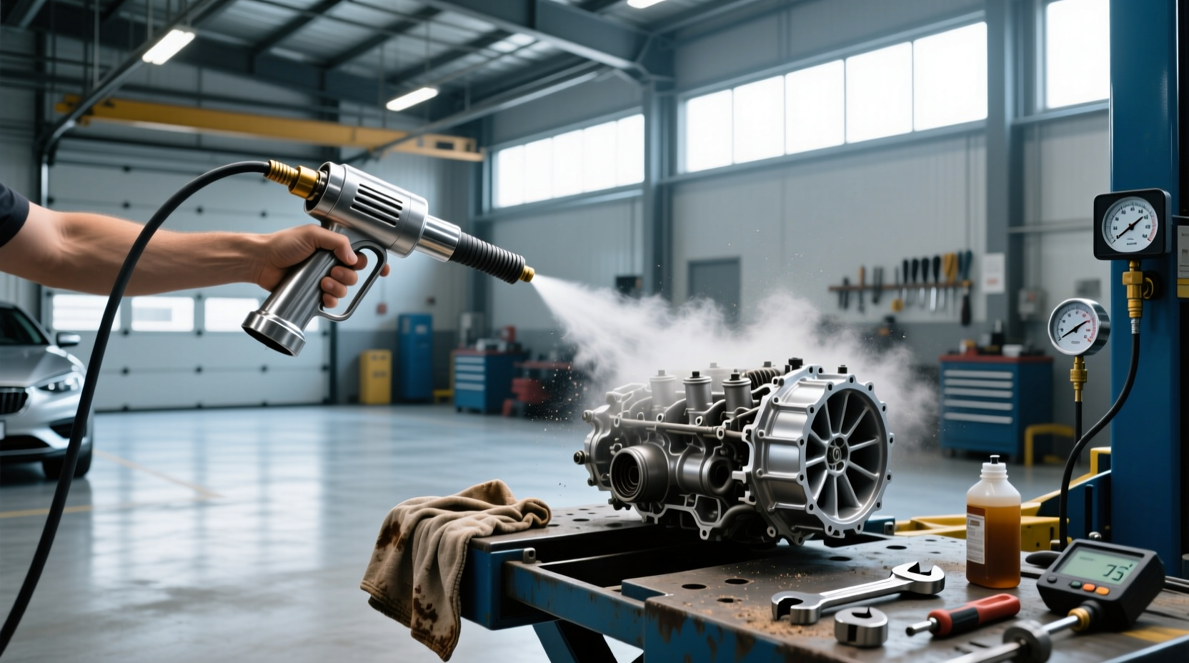 What Is an Air Engine Cleaning Gun and How to Use It?