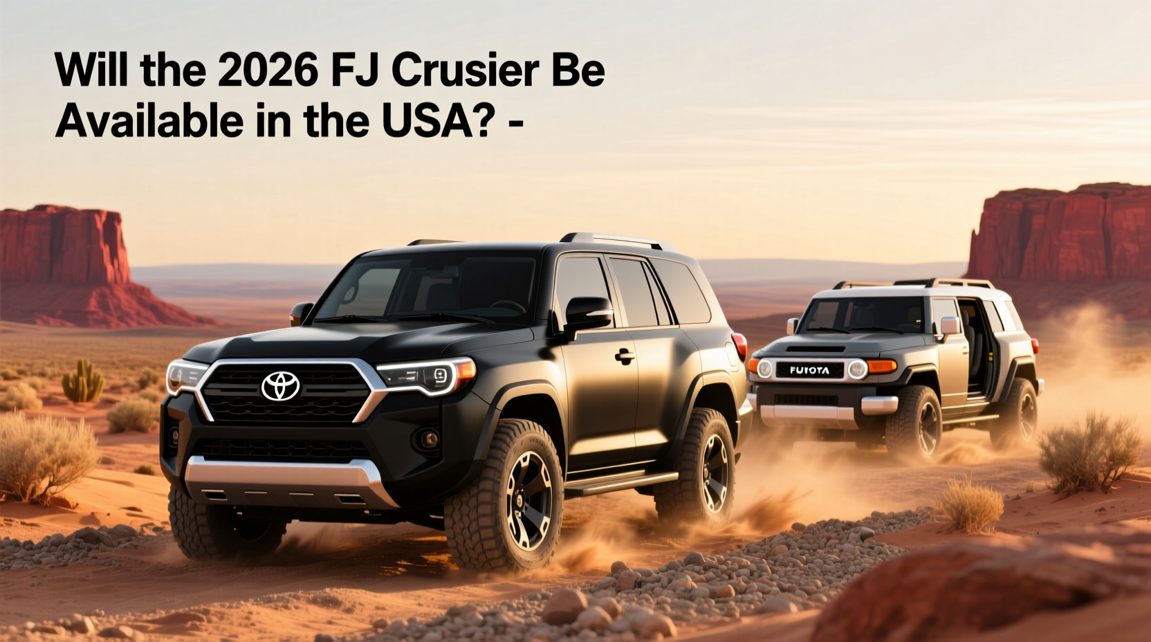 Will the 2026 FJ Cruiser Be Available in the USA? Buying Guide