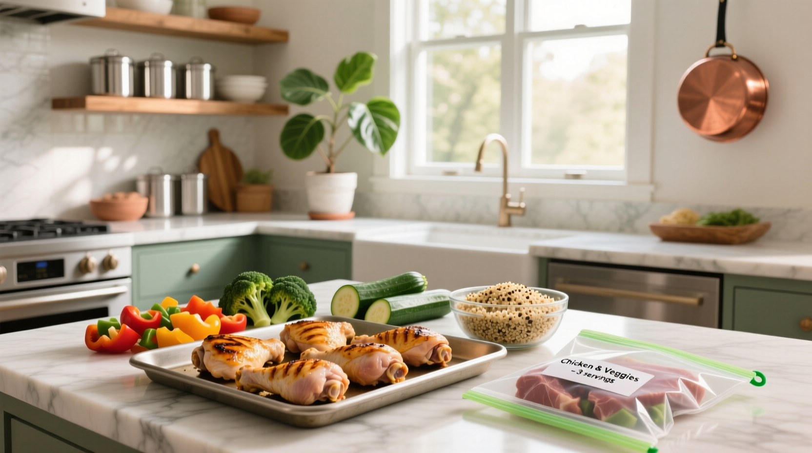 How to Do High Protein Meal Prep with Chicken Thighs