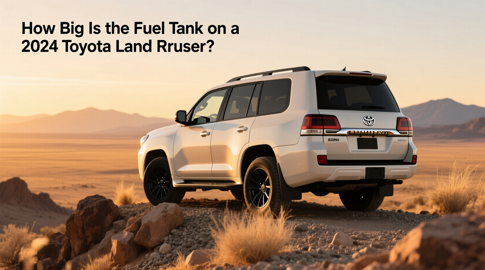 How big is the fuel tank on a 2026 Toyota Land Cruiser? Buying Guide