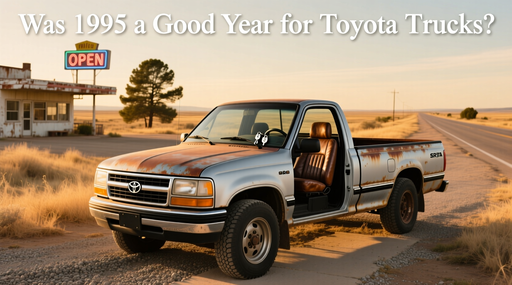 1995 toyota pickup reliable but rust prone