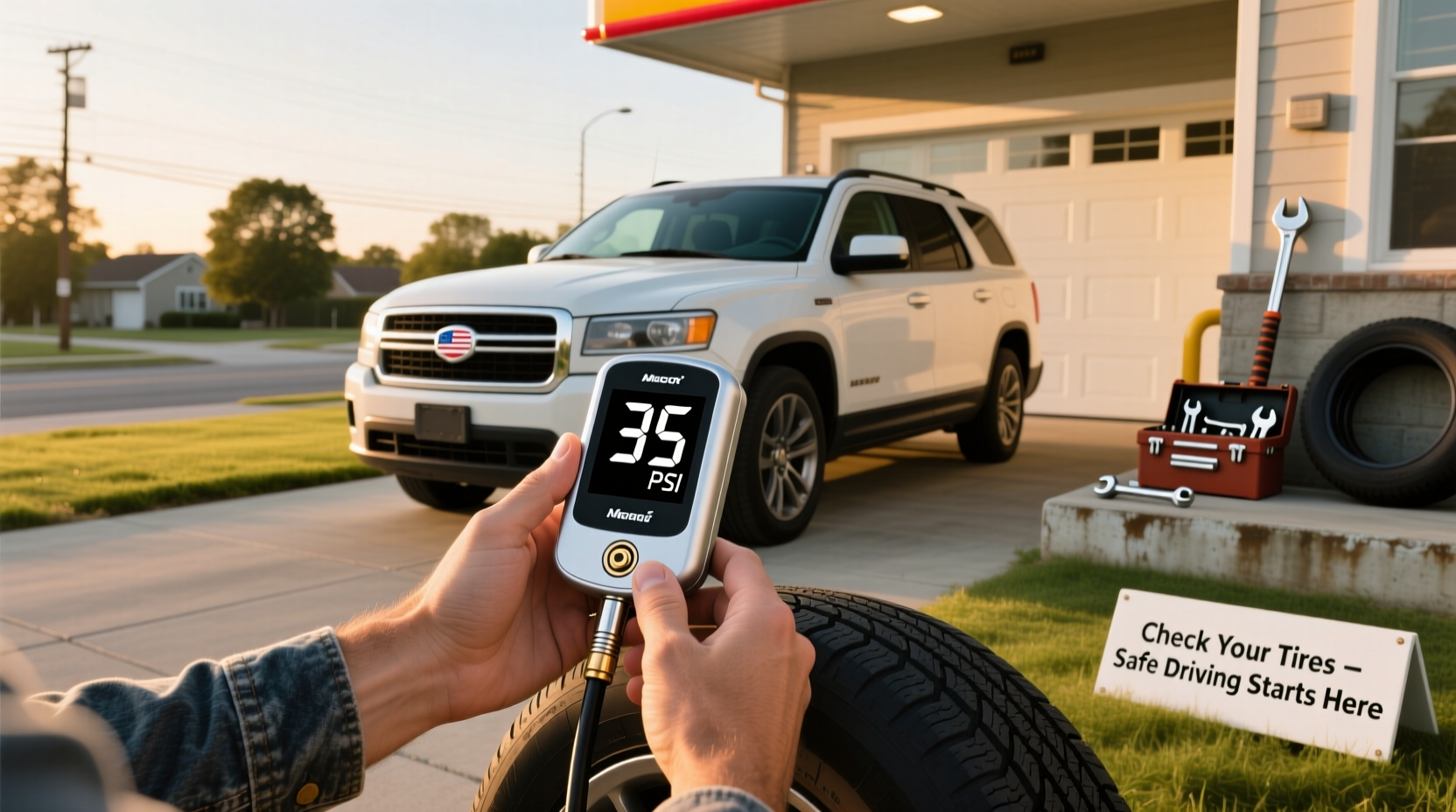 How to Choose Tire Pressure Gauge USA: Buying Guide
