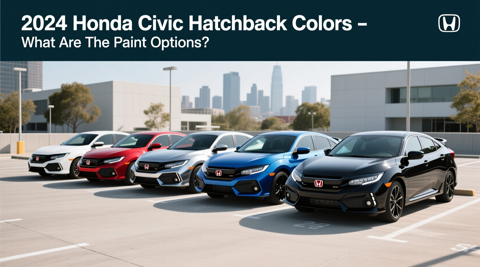 2024 Honda Civic Hatchback Colors Guide