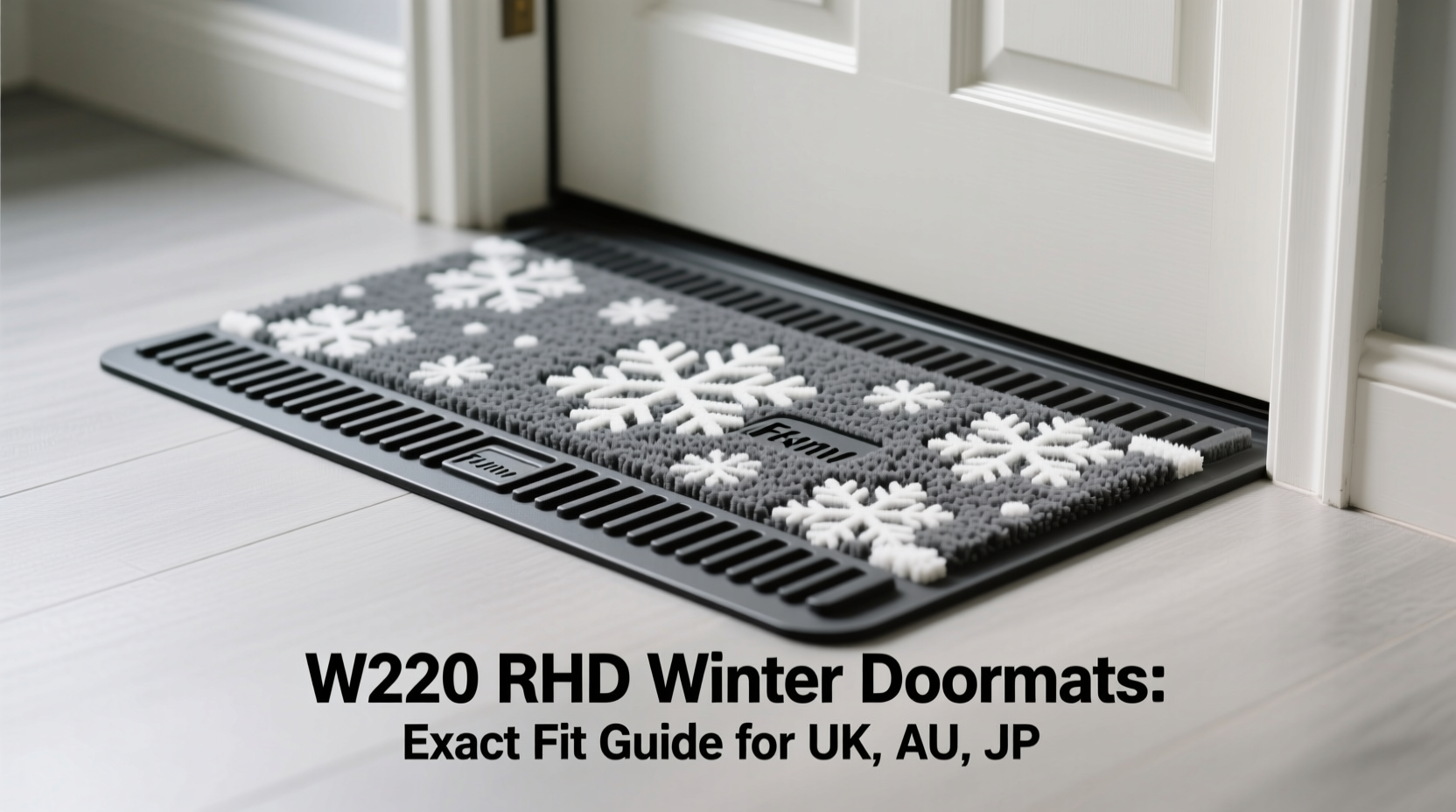 w220 rhd winter doormats