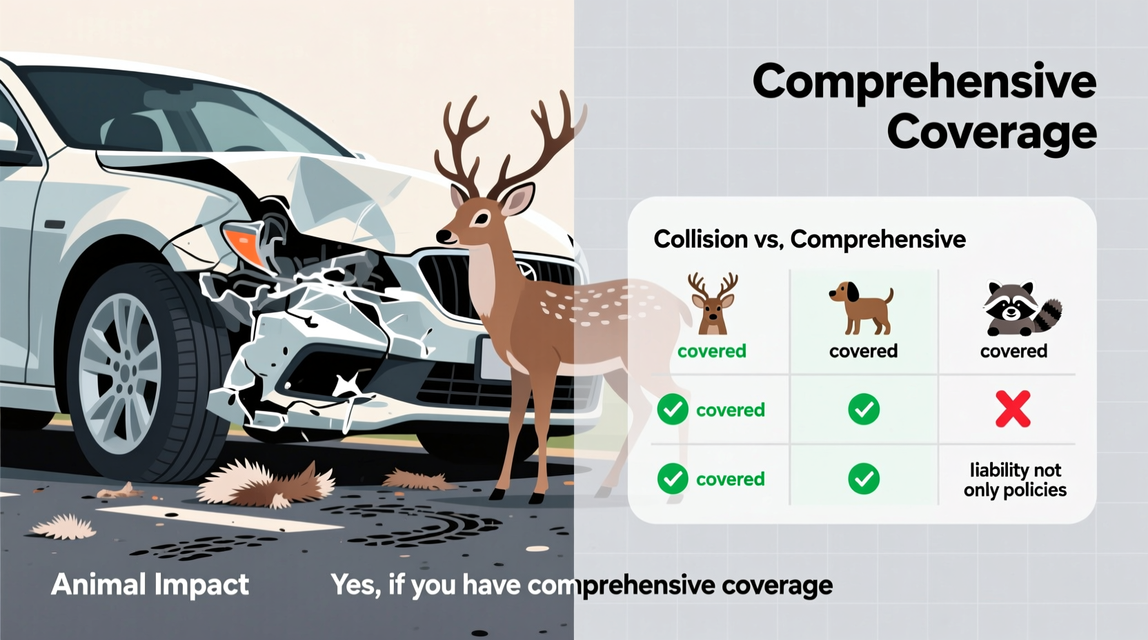 does car insurance cover animal damage