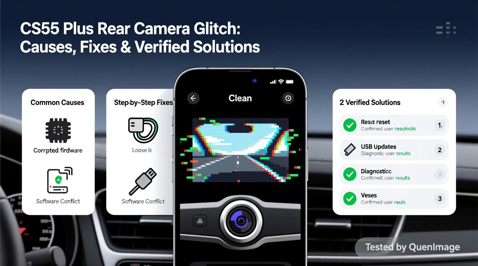 CS55 Plus Rear Camera Glitch: Causes, Fixes & Verified Solutions