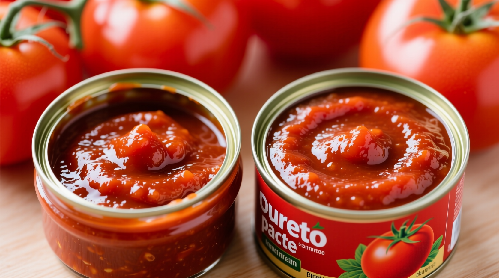 is tomato paste the same as puree