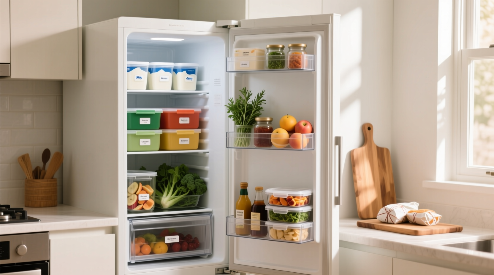 how to organize your fridge like a grown up