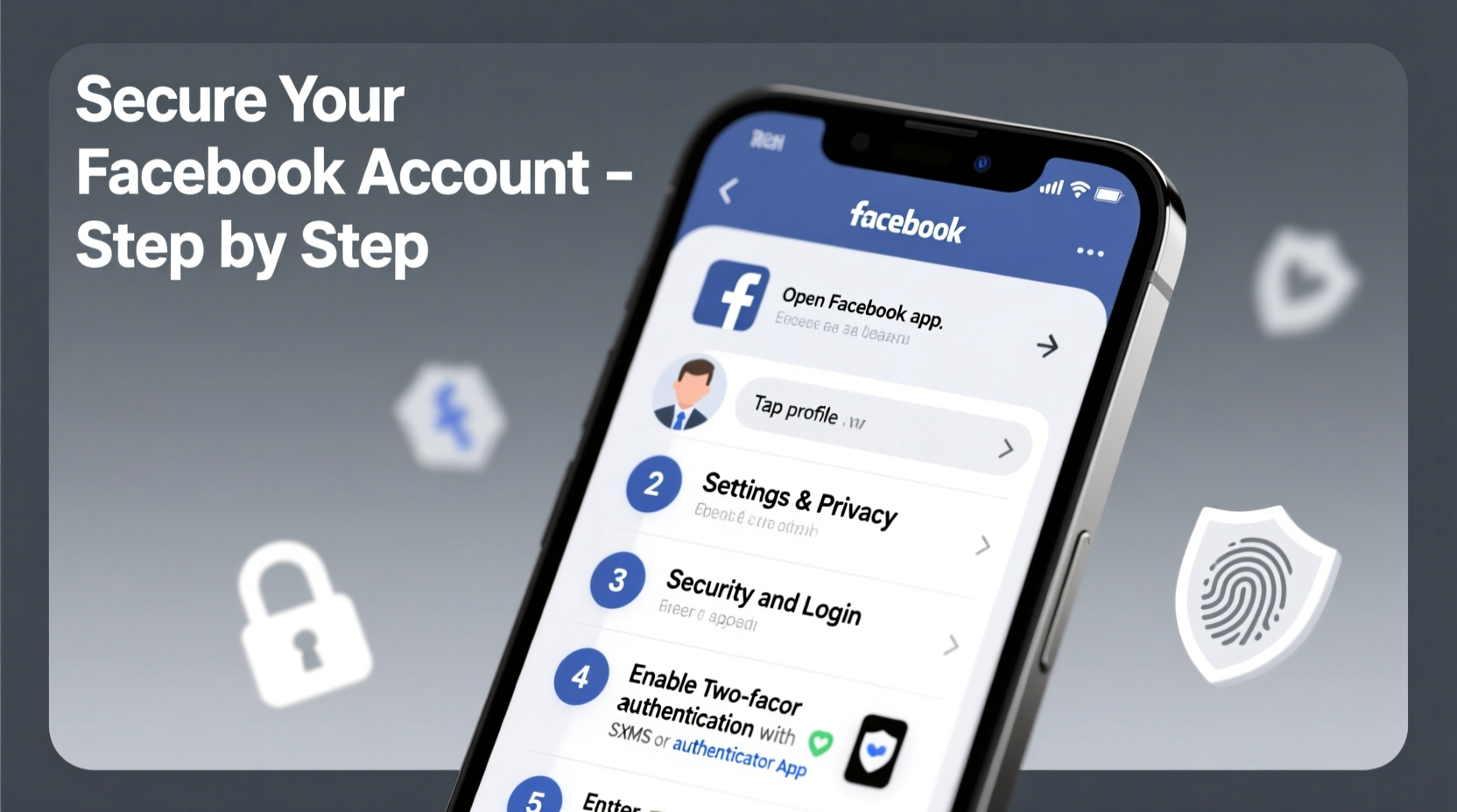 step by step guide to easily access and secure your facebook account