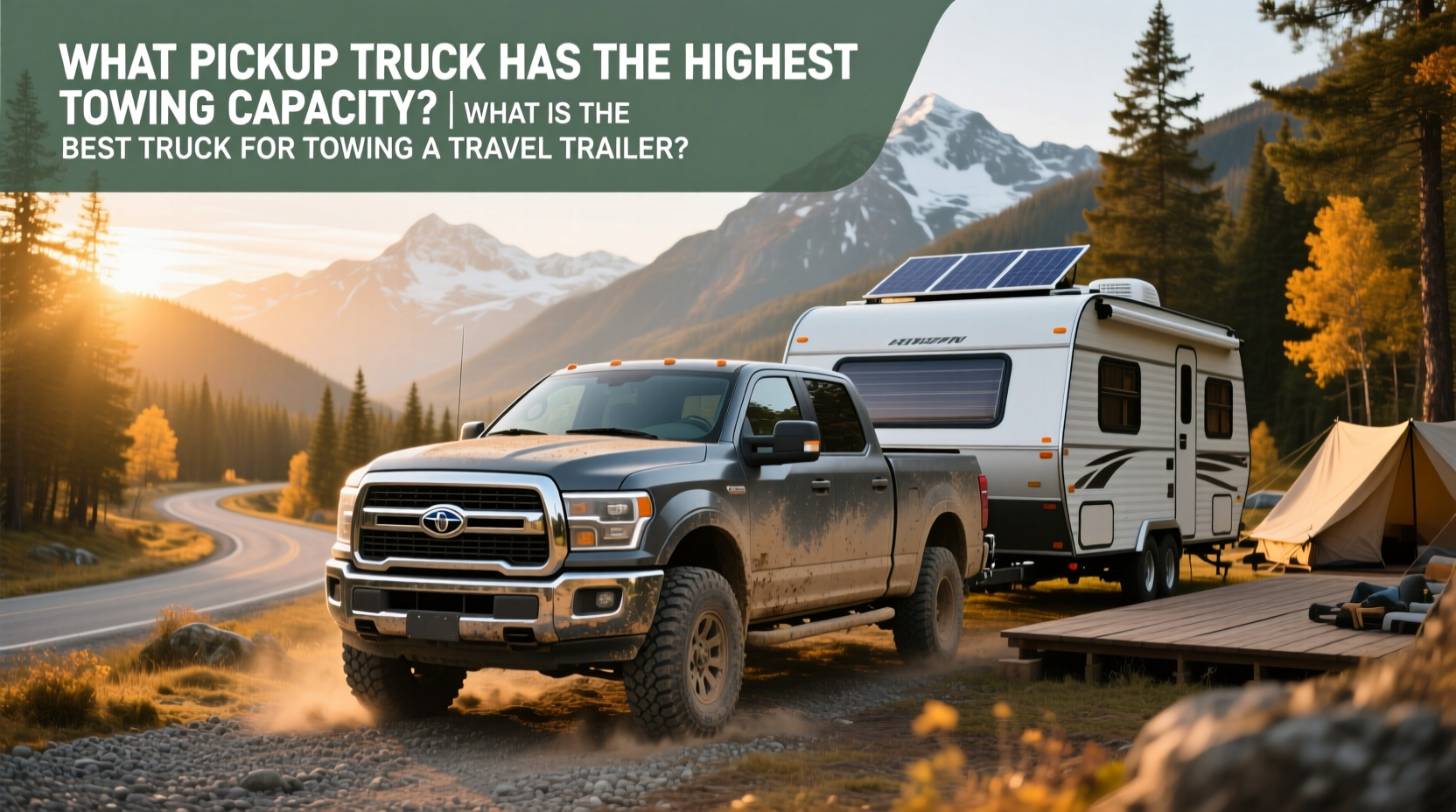 What to Look for in a Pickup Truck for Towing a Travel Trailer