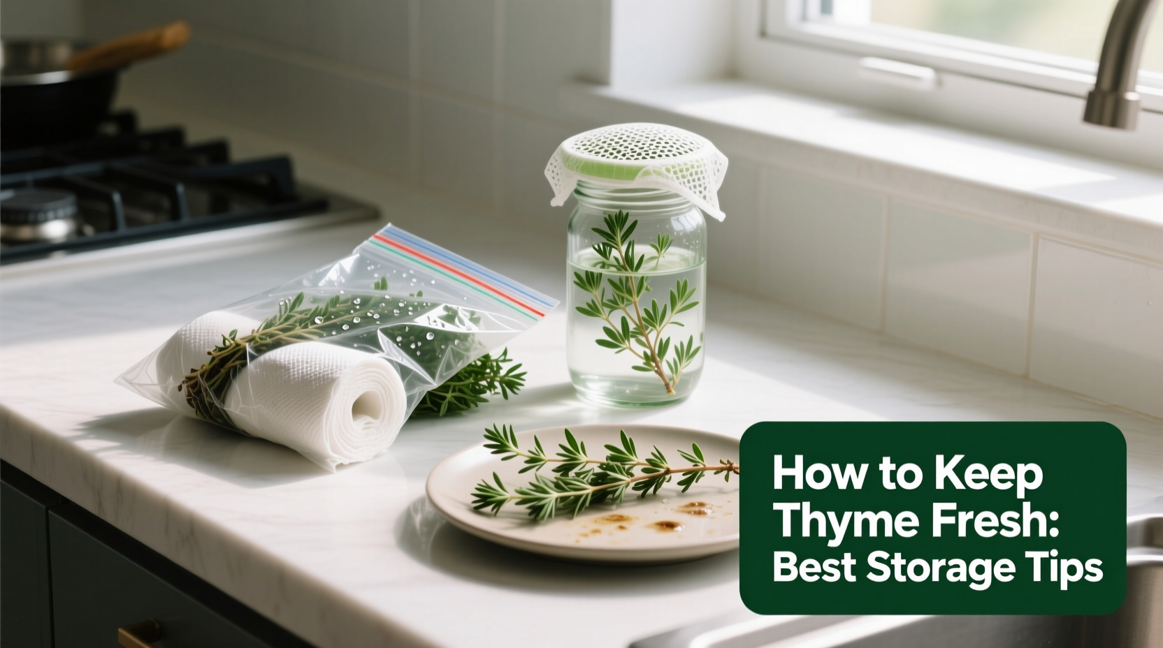 how to keep thyme fresh