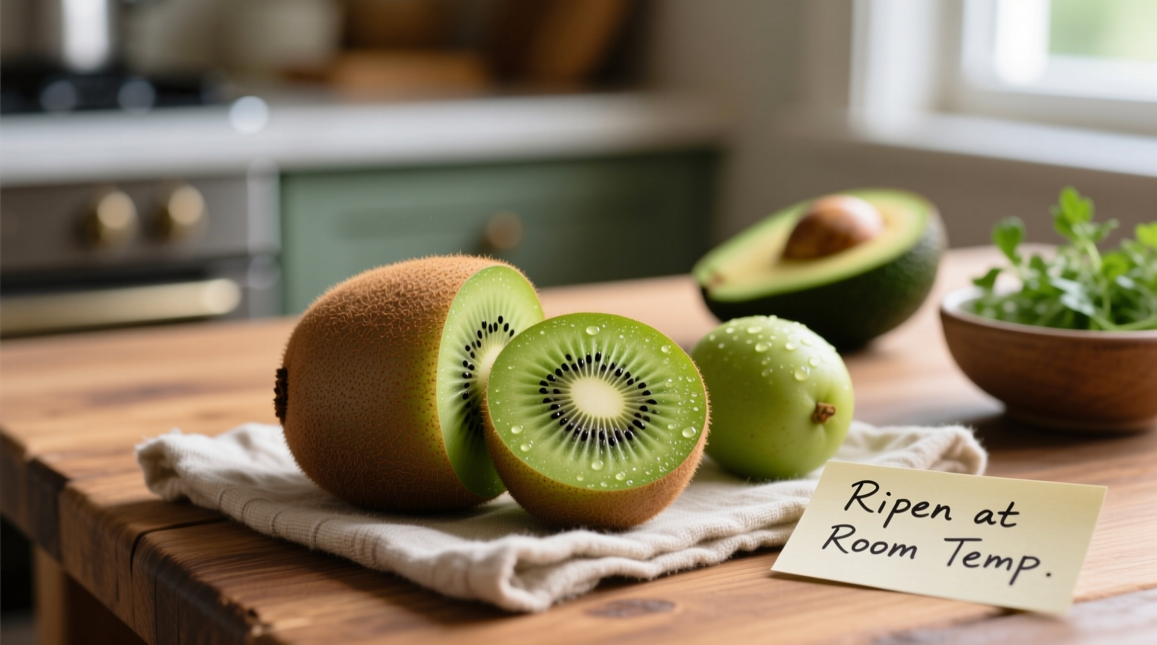 how to ripen kiwi