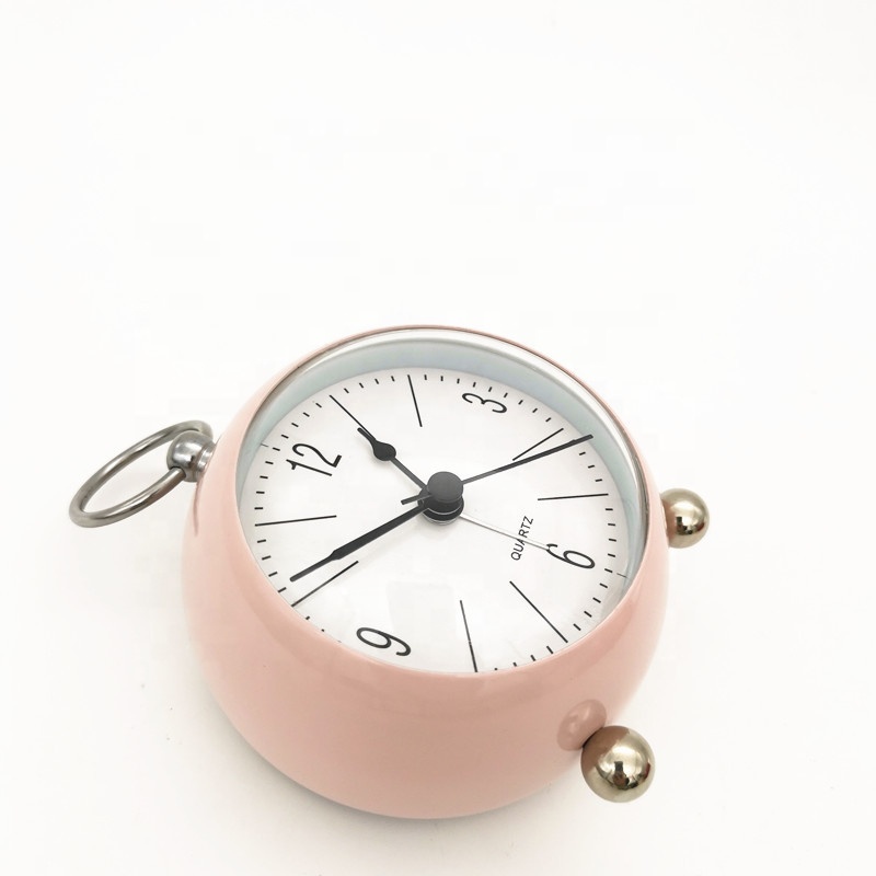 Vintage Mini Alarm Clock Battery Powered desk shelf clock Creative  Gifts