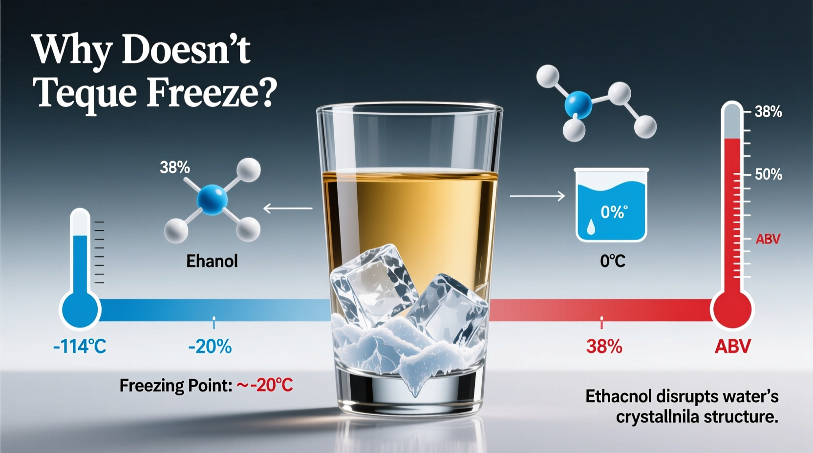 Why Doesnt Tequila Freeze Understanding Alcohols Freezing Point