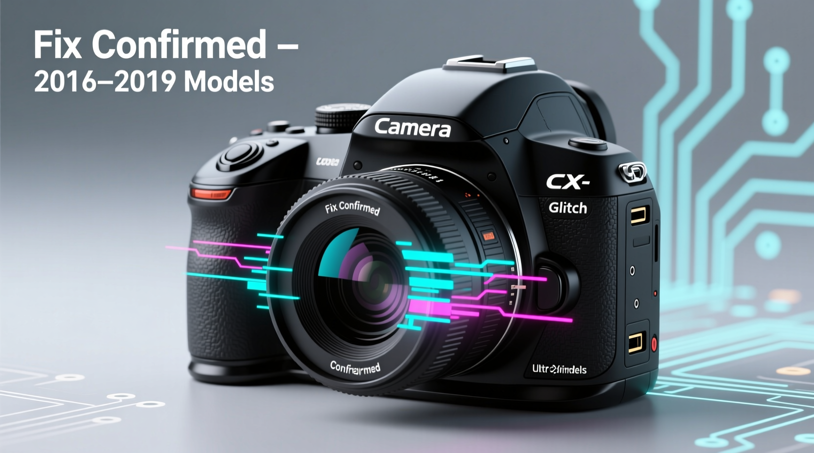 cx3 camera cold glitch