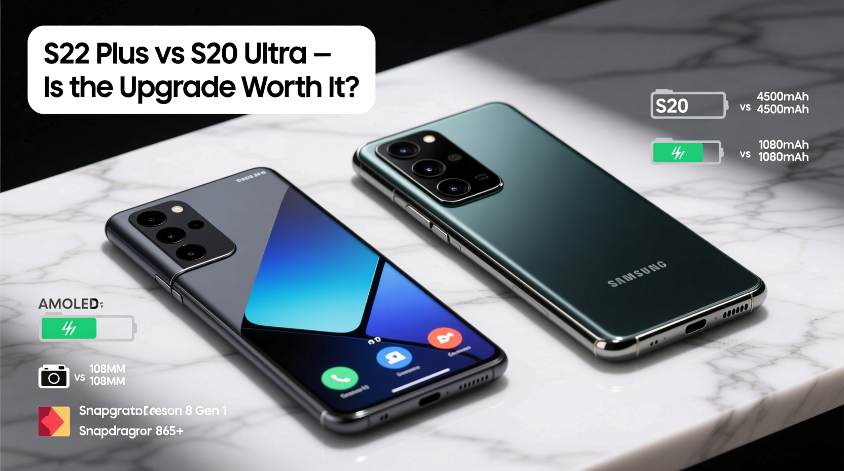 s22 plus vs s20 ultra is the newer samsung phone really worth the upgrade