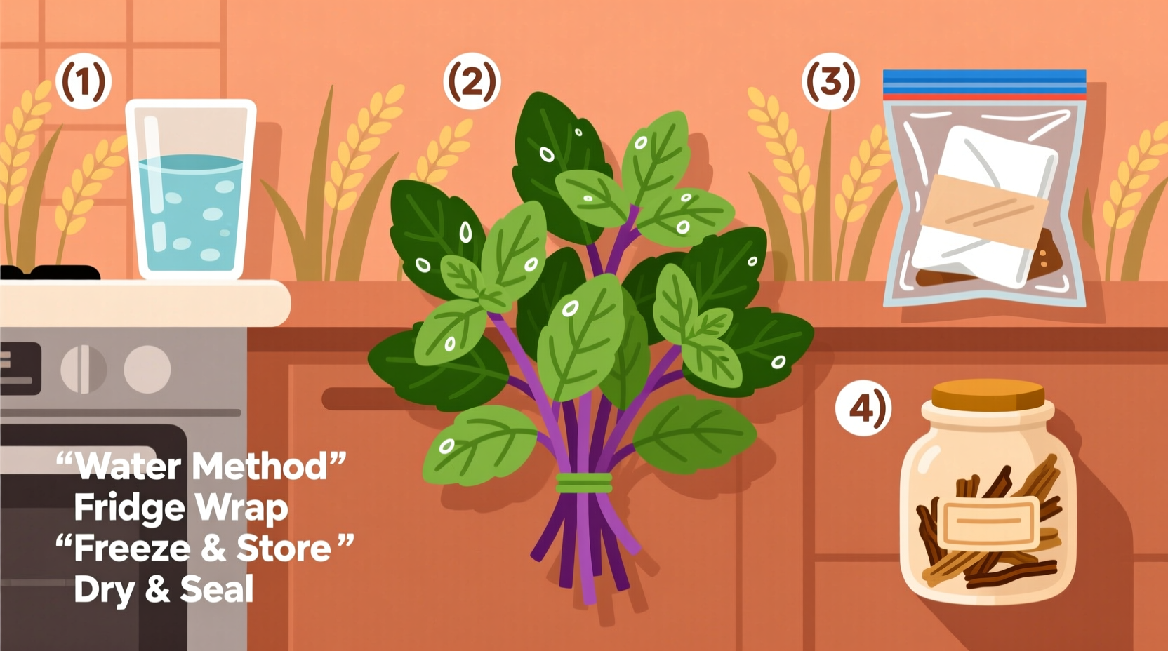 How to Preserve Thai Basil | Best Storage Methods