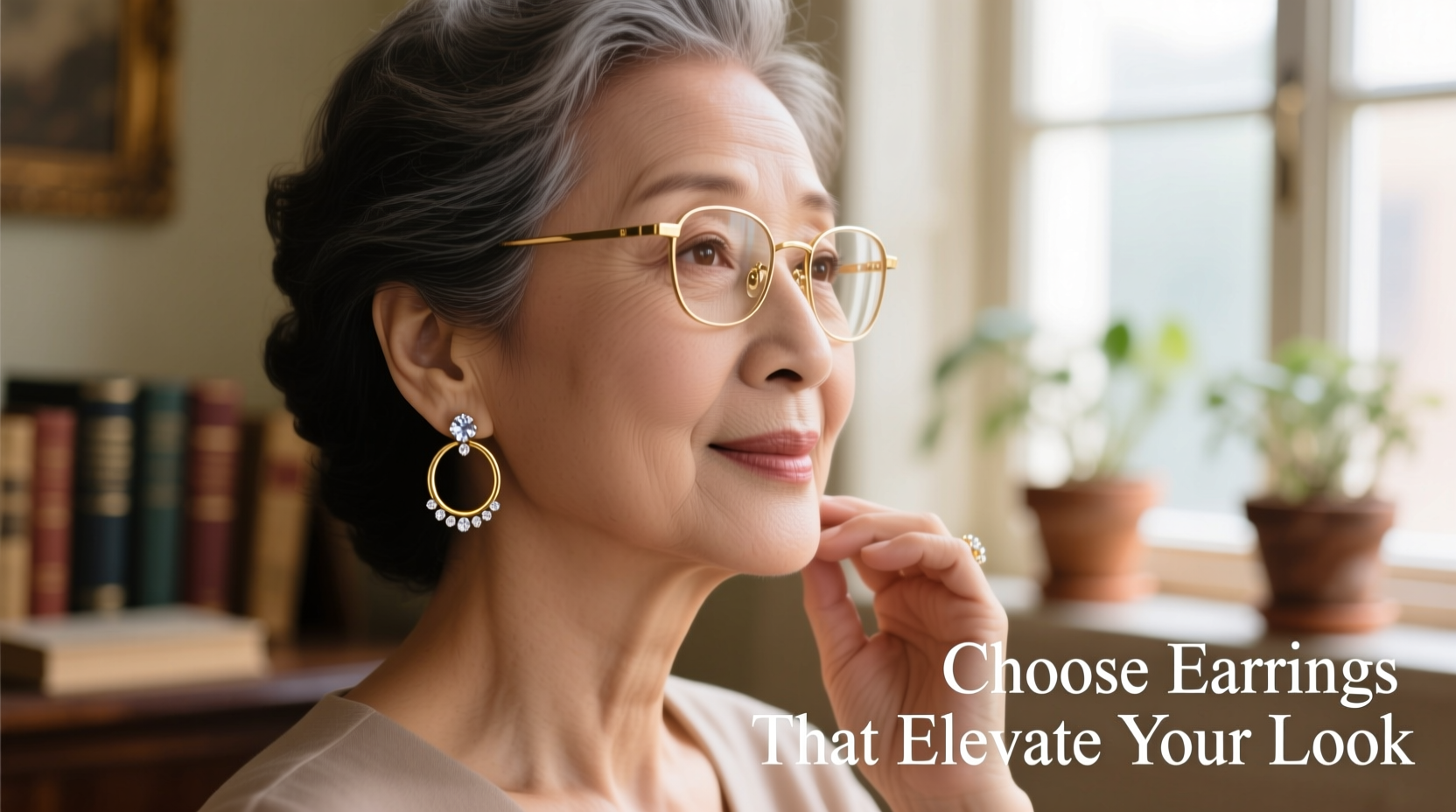 how to select earrings that complement your presbyopia and enhance your look