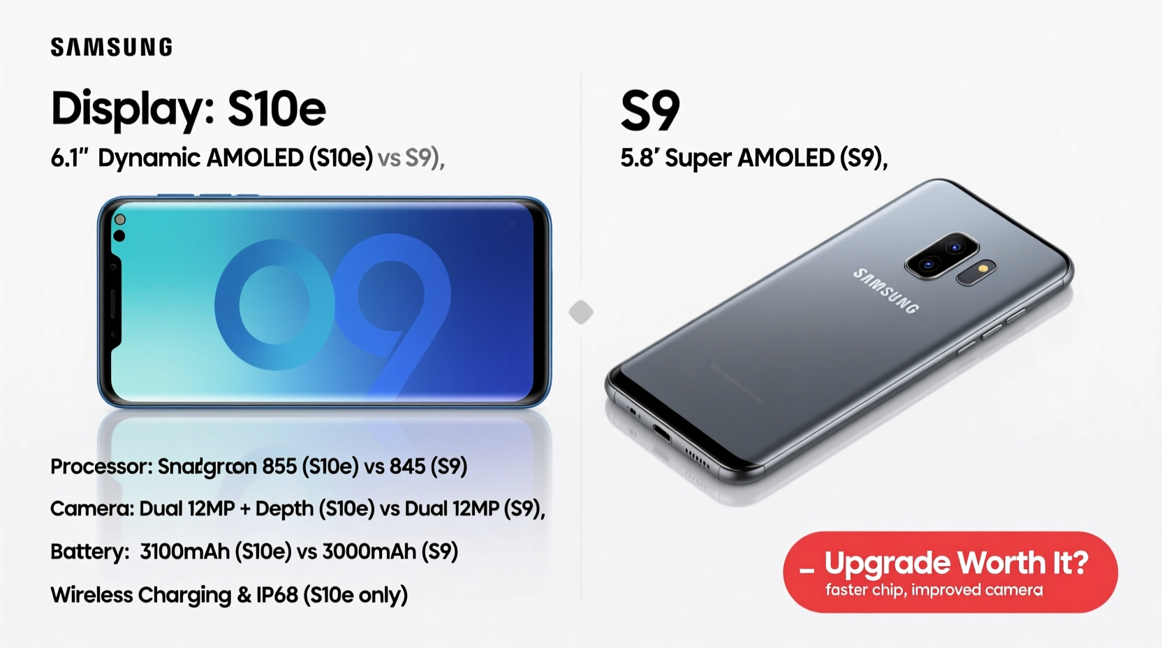 samsung s10e vs s9 is the newer model really worth the upgrade