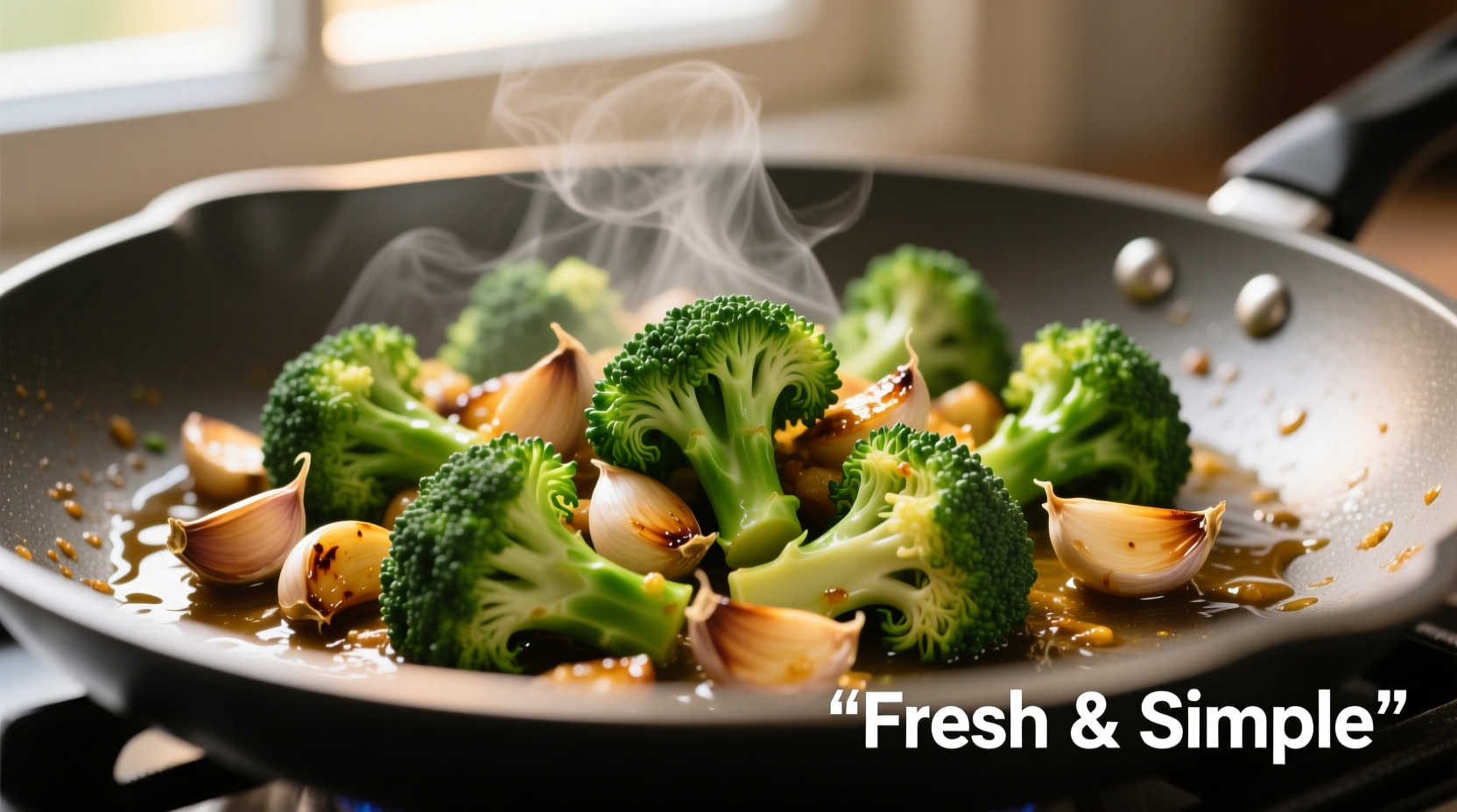 sauteed broccoli and garlic