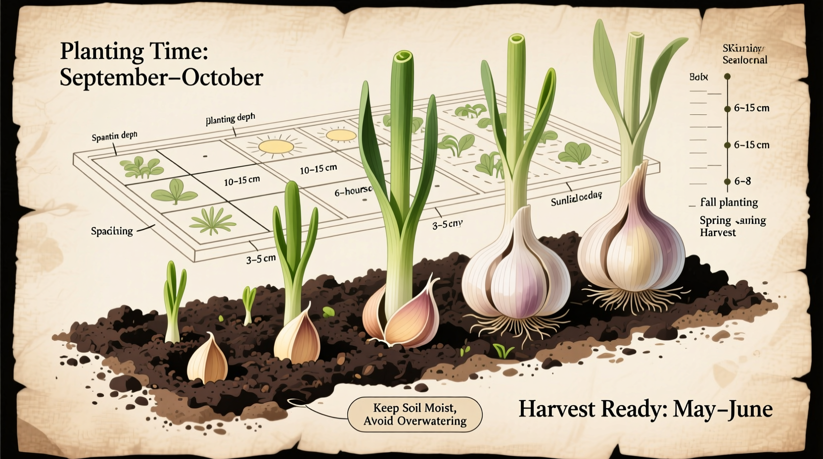 Garlic Growing Guide: Plant to Harvest Success