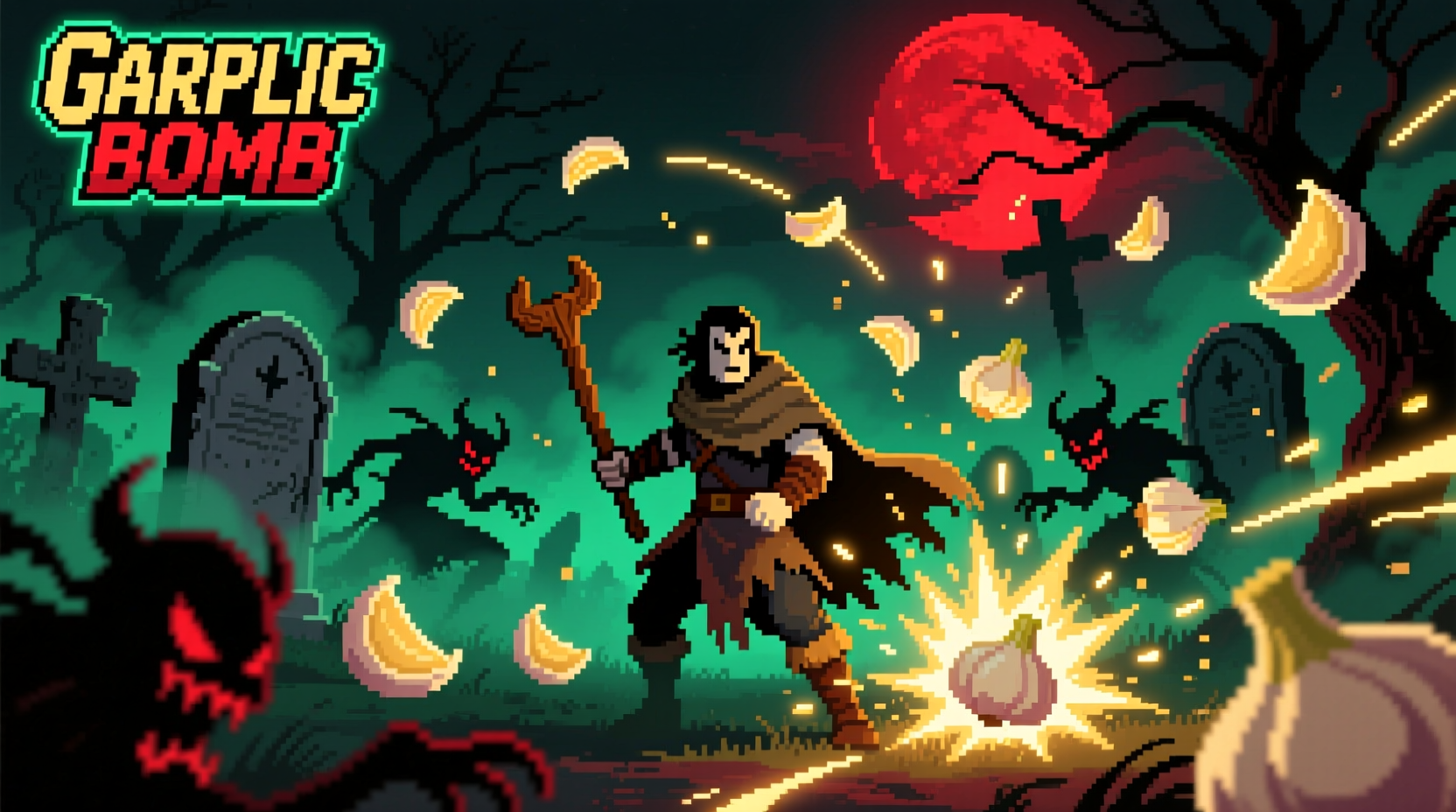 Vampire Survivors Garlic: Complete Weapon Guide & Strategies