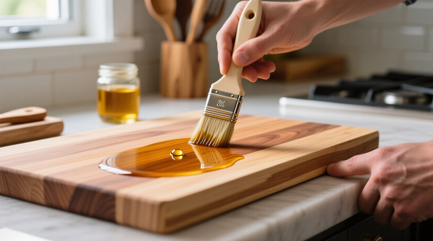 how to seal a butcher block countertop