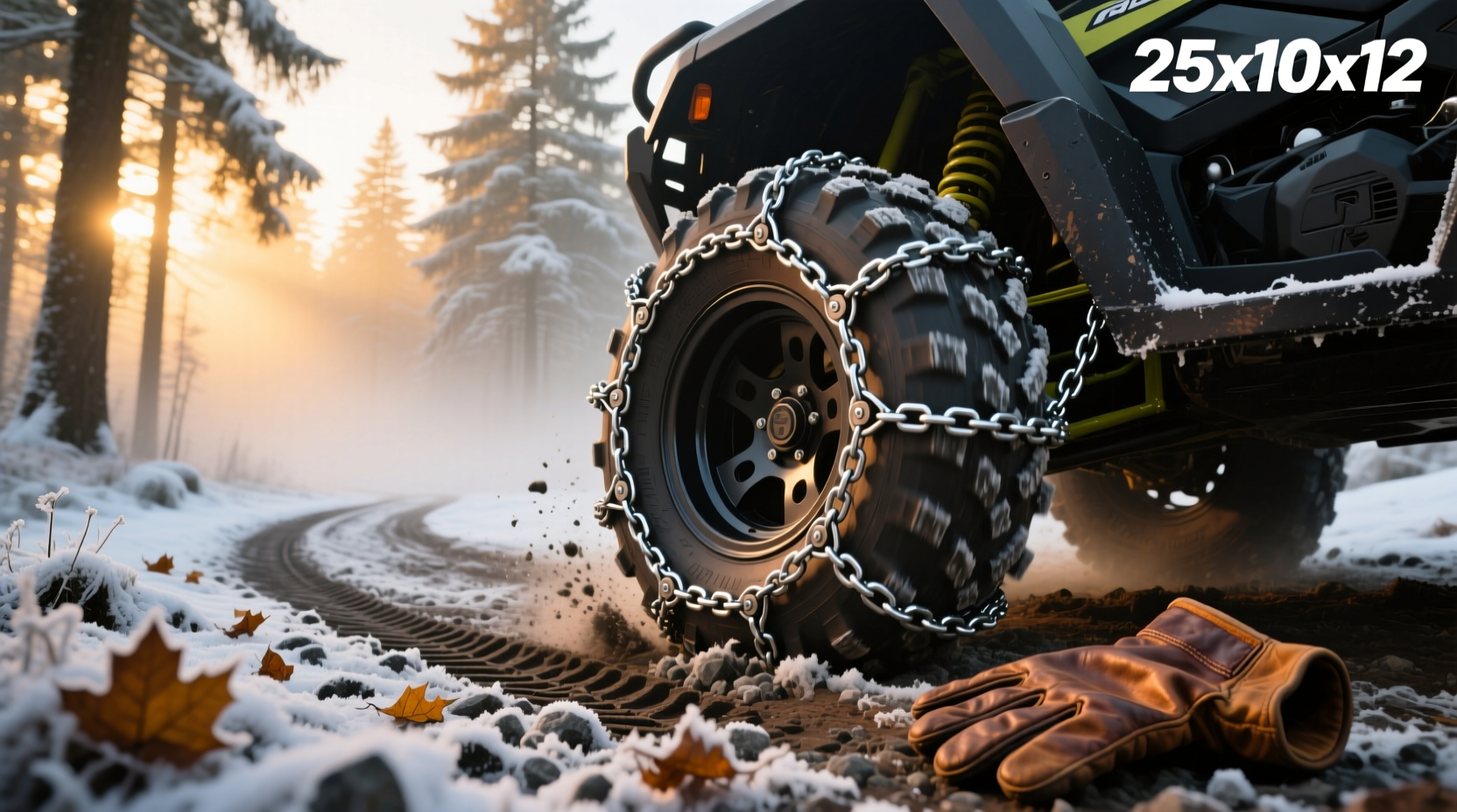 How to Choose ATV Tire Chains for 25x10x12 Tires