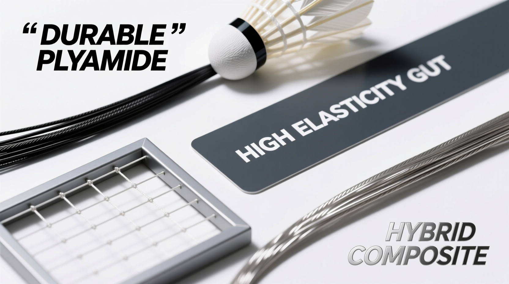 durable and elastic options for the best badminton string