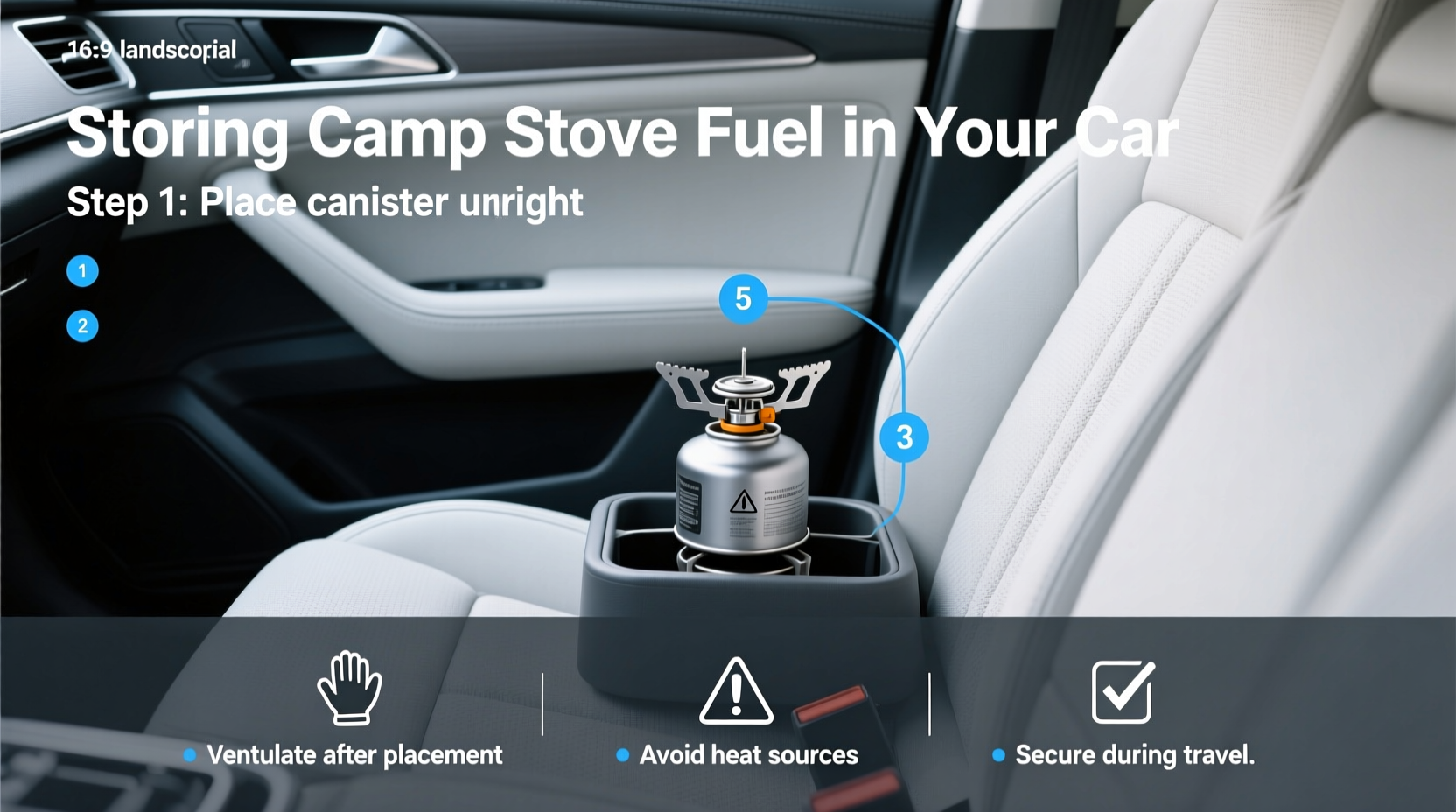 Can You Store Camp Stove Fuel Inside a Car: Buying Guide