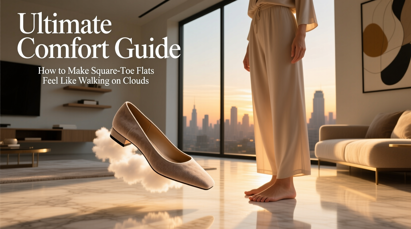 ultimate comfort guide how to make square toe flats feel like walking on clouds