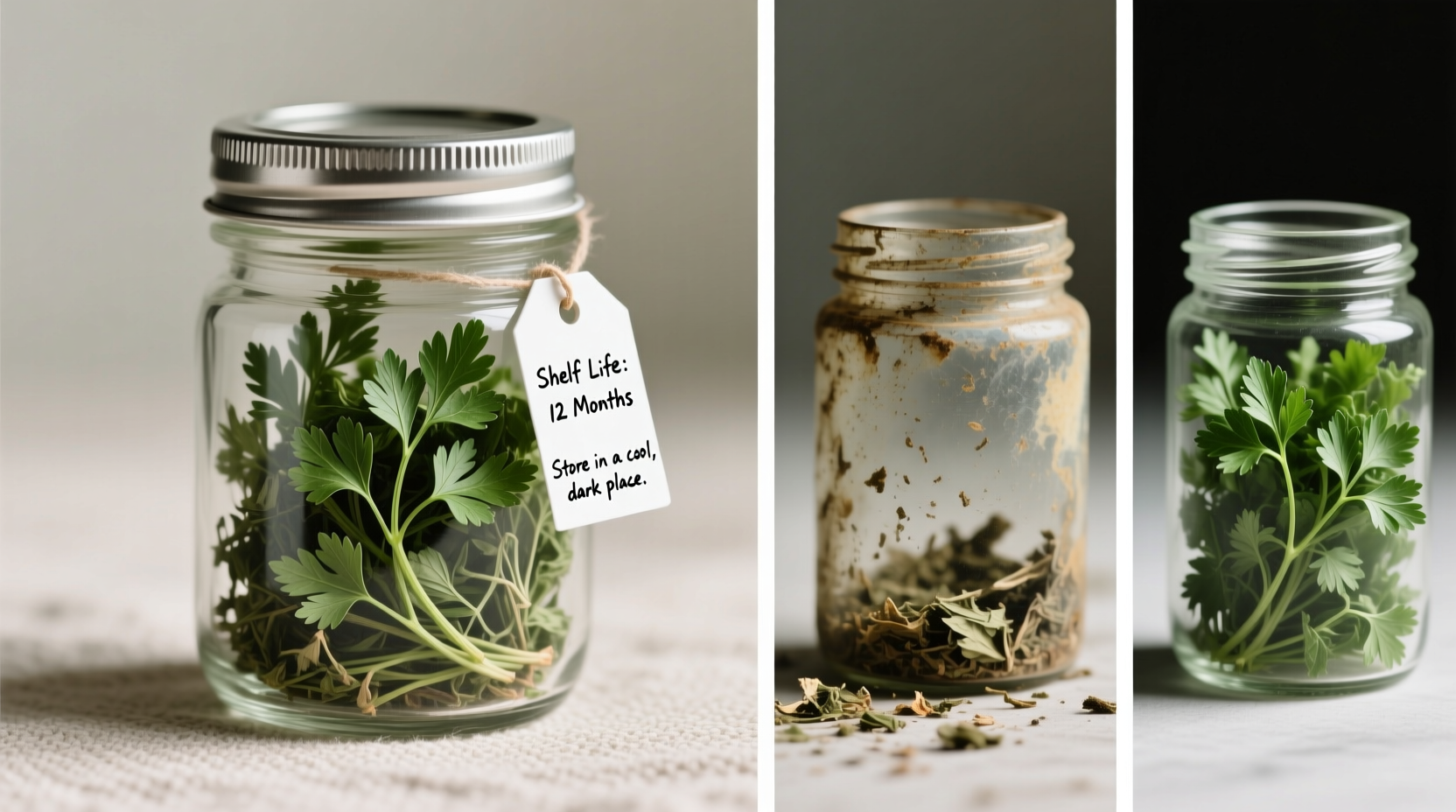 does dried parsley go bad