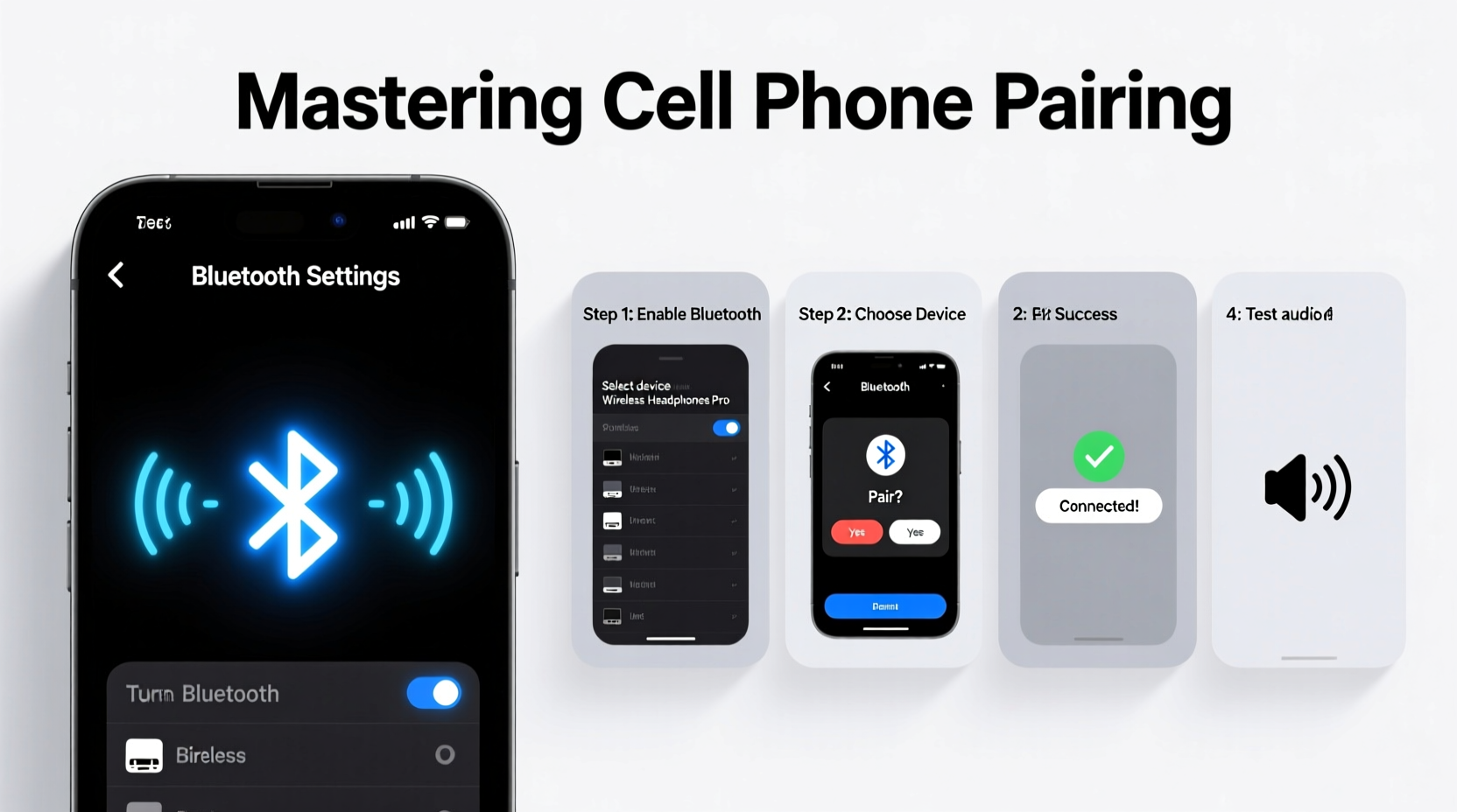 mastering cell phone pairing a step by step guide to connect any device seamlessly